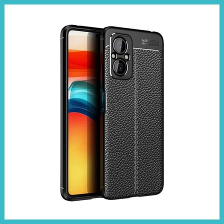 DEFNE STORE Poco M5 Uyumlu Kılıf Auto Focus Kapak - Siyah DFNBEZ