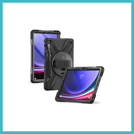 DEFNE STORE Samsung Galaxy X510 Tab S9 FE 11 Kılıf Amazing Tablet Kapak - Siyah DFNBEZ