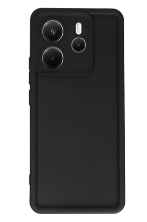 DEFNE STORE Redmi Note 14 4G Uyumlu Kılıf Viera Silikon - Siyah DFNBEZ