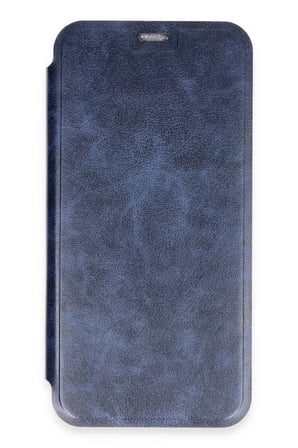 DEFNE STORE iPhone 16 Plus Uyumlu Kılıf Flip Cover - Lacivert DFNBEZ