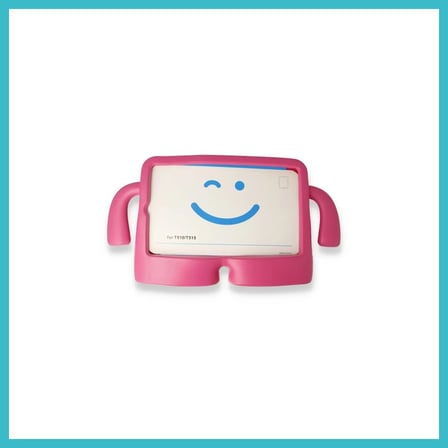 DEFNE STORE iPad 2025 10.9 10.Nesil (A16) Kılıf Karakter Tablet Silikon - Pembe DFNBEZ