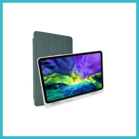 DEFNE STORE Huawei MatePad SE Kılıf Kalemlikli Mars Tablet Kılıfı - Koyu Yeşil DFNBEZ