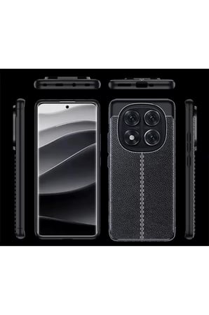DEFNE STORE Redmi Note 14 Pro 4G Uyumlu Kılıf Auto Focus Kapak - Siyah DFNBEZ