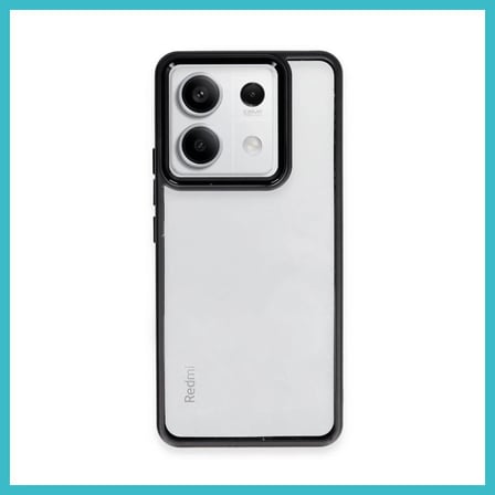 DEFNE STORE Redmi Note 13 Pro 4G Uyumlu Kılıf Power Silikon - Siyah DFNBEZ