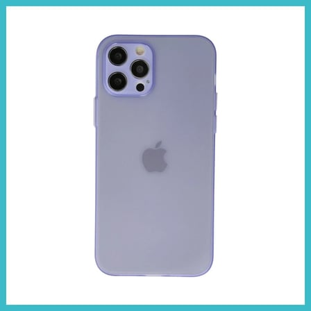 DEFNE STORE iPhone 12 Pro Max Uyumlu Kılıf Puma Silikon - Mor DFNBEZ