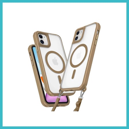 DEFNE STORE iPhone 11 Uyumlu Kılıf Enka Magsafe Silikon Kılıf - Desert DFNBEZ