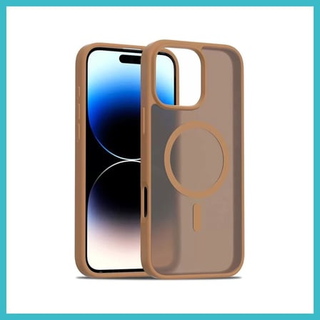 DEFNE STORE Joko iPhone 16 Pro Max Uyumlu Jota Magsafe Kapak - Çöl Titanyum DFNBEZ