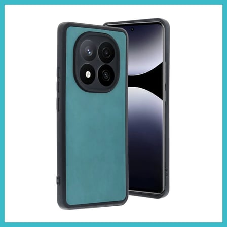 DEFNE STORE Redmi Note 14 Pro 4G Uyumlu Kılıf Aras Deri Kapak - Açık Yeşil DFNBEZ