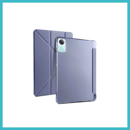 DEFNE STORE Redmi Pad SE 4G Uyumlu Kılıf Kalemlikli Mars Tablet Kılıfı - Lavender DFNBEZ