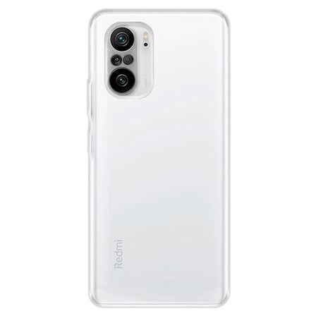 DEFNE STORE Poco F3 Uyumlu Kılıf Lüx Şeffaf Silikon DFNBEZ