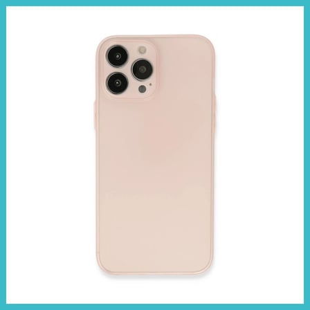 DEFNE STORE iPhone 13 Pro Uyumlu Kılıf Puma Silikon - Pembe DFNBEZ