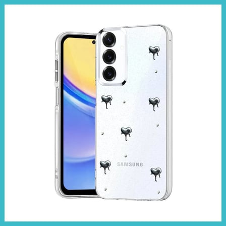 DEFNE STORE Samsung Galaxy S23 FE Uyumlu Fiyonk Desenli Kapak - Desen 1 DFNBEZ