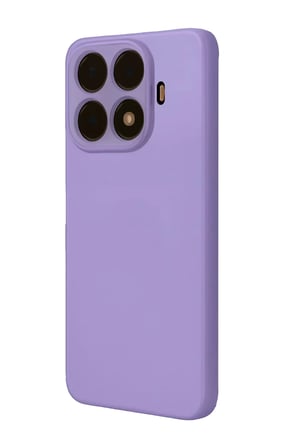 DEFNE STORE Mi 15T Pro Uyumlu Nano içi Kadife Silikon - Lila DFNBEZ