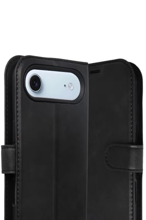 DEFNE STORE iPhone 17 Uyumlu Air Uyumlu Trend S Plus Kapaklı Kılıf - Siyah DFNBEZ