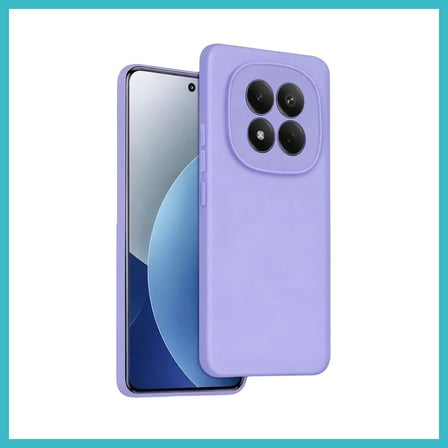 DEFNE STORE Redmi Note 15 Pro 4G Uyumlu First Silikon - Lila DFNBEZ