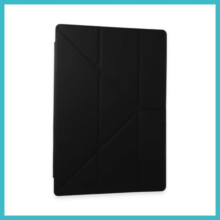 Defne Store Samsung Galaxy X910 Tab S9 Ultra 14.6 Kılıf Kalemlikli Mars Tablet Kılıfı - Siyah Dfnbez