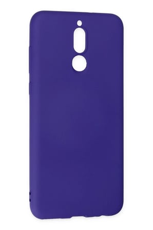 DEFNE STORE Huawei Mate 10 Lite Uyumlu Kılıf Nano içi Kadife Silikon - Mor DFNBEZ