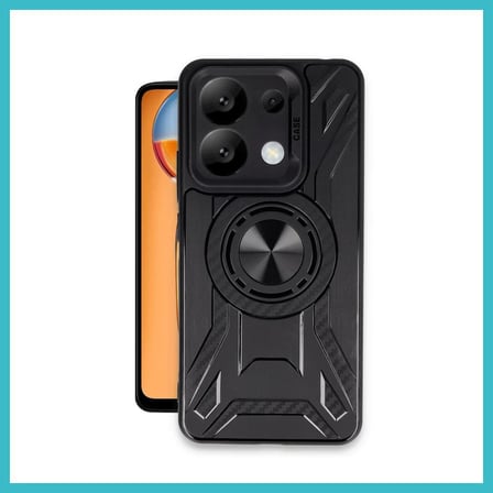 DEFNE STORE Redmi Note 13 Pro 4G Uyumlu Kılıf Lincoln Silikon - Siyah DFNBEZ