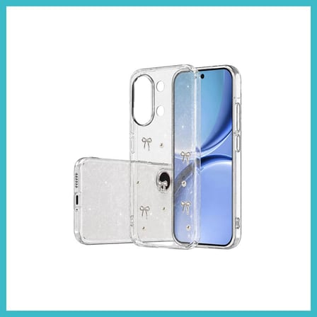 DEFNE STORE Poco X8 Pro Max Uyumlu Fiyonk Desenli Kapak - Desen 5 DFNBEZ