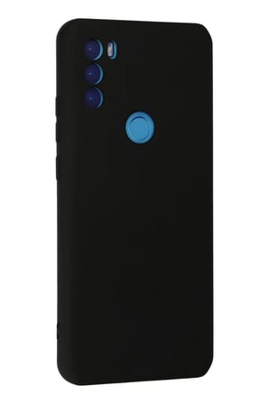 DEFNE STORE General Mobile GM 21 Plus Kılıf Nano içi Kadife Silikon - Siyah DFNBEZ