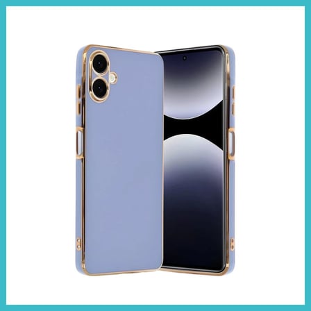 DEFNE STORE Samsung Galaxy A07 4G Uyumlu Volet Silikon - Mavi DFNBEZ