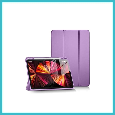DEFNE STORE iPad Pro 11 (2024) Kılıf Tablet Smart Kılıf - Lila DFNBEZ