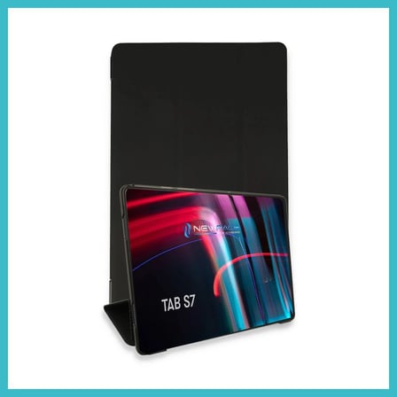 DEFNE STORE Samsung Galaxy T870 Tab S7 11 Kılıf Tablet Smart Kılıf - Siyah DFNBEZ