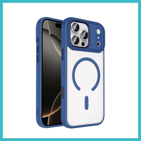 DEFNE STORE Joko iPhone 17 Pro Max Uyumlu Magsafe Kapak - Lacivert DFNBEZ