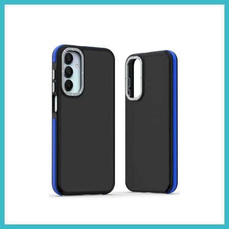 DEFNE STORE Samsung Galaxy A25 5G Uyumlu Harvel Kapak - Lacivert DFNBEZ