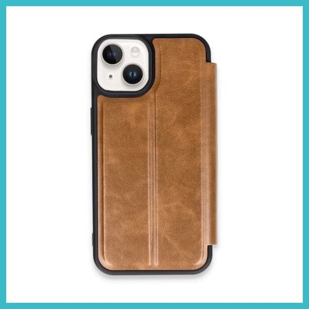 DEFNE STORE iPhone 14 Uyumlu Kılıf Flip Cover - Taba DFNBEZ