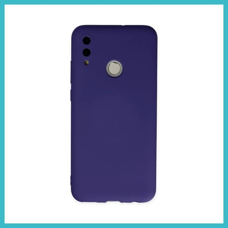 DEFNE STORE Huawei P Smart 2019 Kılıf Nano içi Kadife Silikon - Mor DFNBEZ