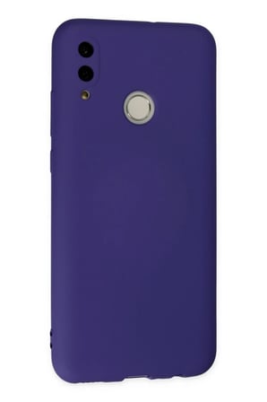 DEFNE STORE Huawei P Smart 2019 Kılıf Nano içi Kadife Silikon - Mor DFNBEZ