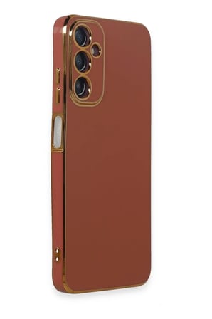 DEFNE STORE Samsung Galaxy A05S Uyumlu Kılıf Volet Silikon - Kırmızı DFNBEZ