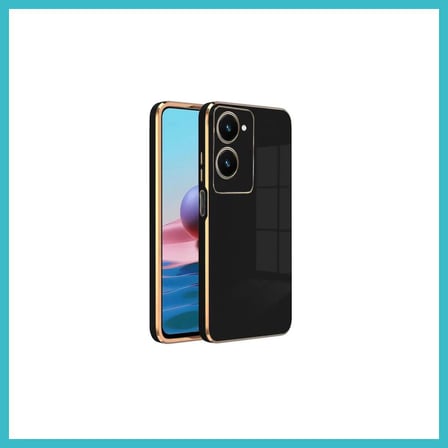 DEFNE STORE Vivo Y18 Uyumlu Kılıf Volet Silikon - Siyah DFNBEZ