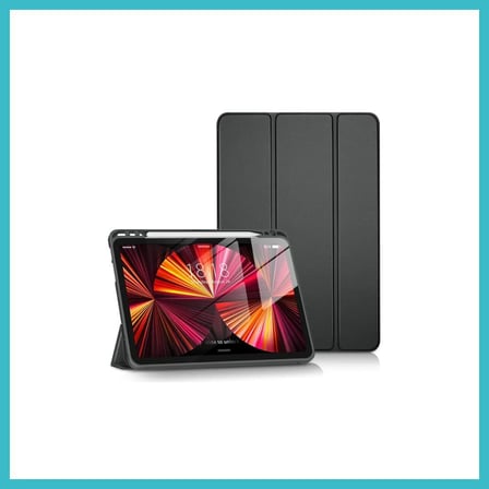 DEFNE STORE iPad Pro 11 (2024) Kılıf Tablet Smart Kılıf - Siyah DFNBEZ