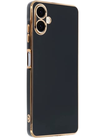 DEFNE STORE Samsung Galaxy A06 Uyumlu Kılıf Volet Silikon - Siyah DFNBEZ