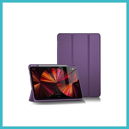 DEFNE STORE iPad Pro 11 (2024) Kılıf Tablet Smart Kılıf - Mor DFNBEZ