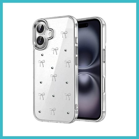 DEFNE STORE iPhone 17 Uyumlu Fiyonk Desenli Kapak - Desen 5 DFNBEZ