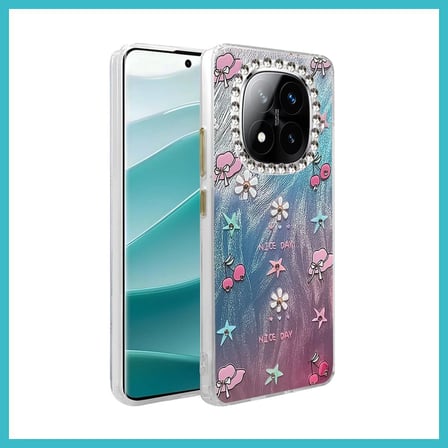 DEFNE STORE Redmi Note 14 Pro 5G Uyumlu Kılıf Blade Aynalı Desenli Kapak - Desen 4 DFNBEZ
