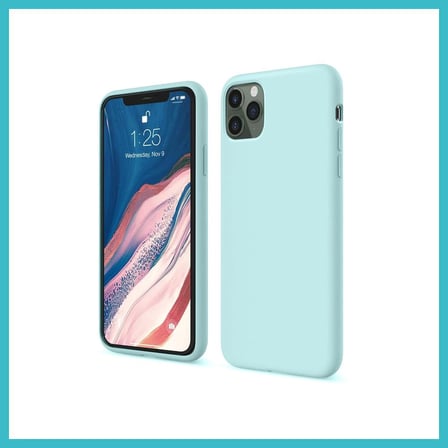 DEFNE STORE iPhone 11 Pro Uyumlu Kılıf First Silikon - Turkuaz DFNBEZ