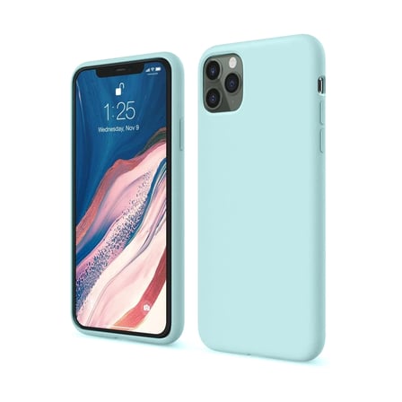 DEFNE STORE iPhone 11 Pro Uyumlu Kılıf First Silikon - Turkuaz DFNBEZ