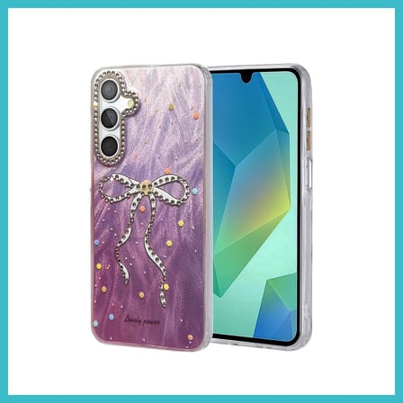 DEFNE STORE Samsung Galaxy S25 Uyumlu Kılıf Blade Aynalı Desenli Kapak - Desen 1 DFNBEZ
