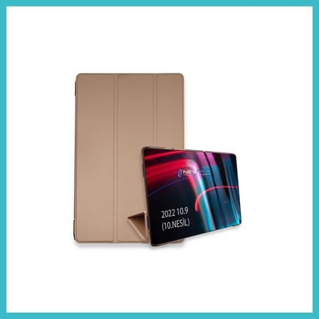 DEFNE STORE iPad 2025 10.9 10.Nesil (A16) Kılıf Tablet Smart Kılıf - Rose Gold DFNBEZ