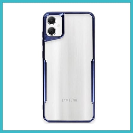 DEFNE STORE Samsung Galaxy A05 Uyumlu Kılıf Boyi Silikon Kapak - Lacivert DFNBEZ