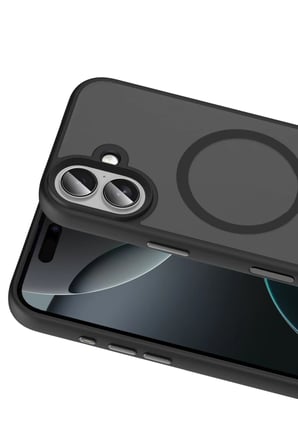 DEFNE STORE Joko iPhone 16 Uyumlu Megane Magsafe Kapak - Siyah DFNBEZ