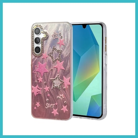 DEFNE STORE Samsung Galaxy S23 FE Uyumlu Kılıf Blade Aynalı Desenli Kapak - Desen 7 DFNBEZ