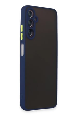 DEFNE STORE Samsung Galaxy A05S Uyumlu Kılıf Montreal Silikon Kapak - Lacivert DFNBEZ