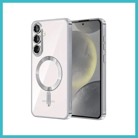 DEFNE STORE Samsung Galaxy A37 5G Uyumlu Kross Magneticsafe Kapak - Titan Gri DFNBEZ