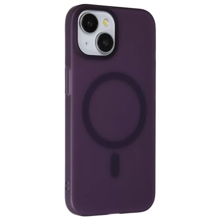 DEFNE STORE Joko iPhone 15 Plus Uyumlu Tuna PC Slim Magsafe Kapak - Derin Mor DFNBEZ