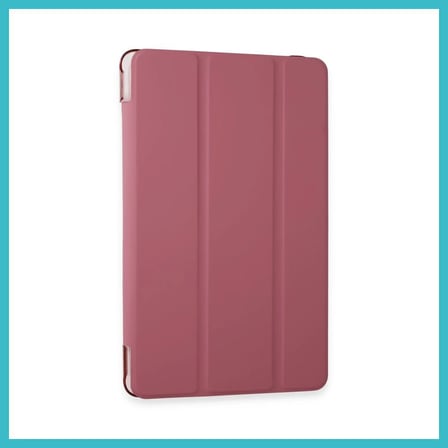 DEFNE STORE Samsung Galaxy X610 Tab S9 FE Plus 12.4 Kılıf Tablet Smart Kılıf - Pembe DFNBEZ